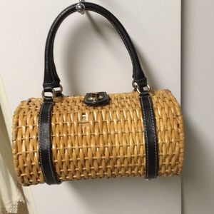 Used Kate Spade Straw Purse.